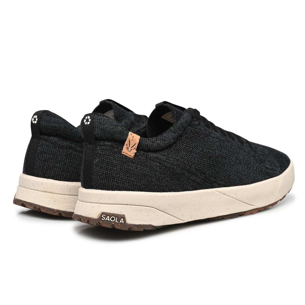 사올라(SAOLA) Cannon Knit 2.0 Wool W Black Steel Grey