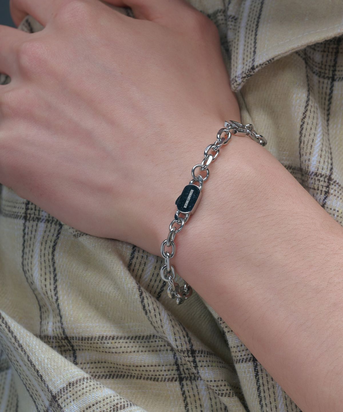 로맨티누어(ROMANTINUER) SN.166 Mini Curb Chain Bracelet