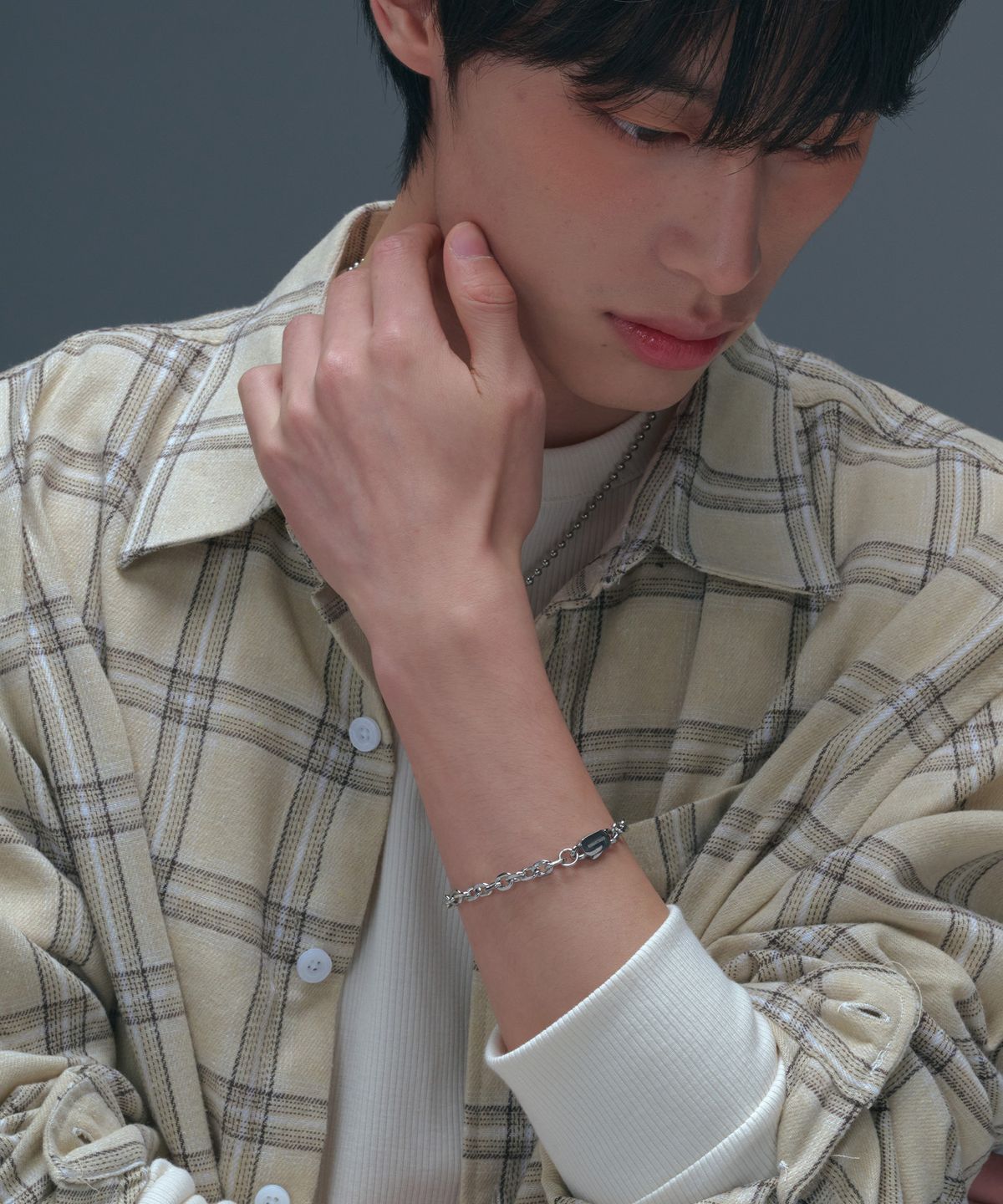 로맨티누어(ROMANTINUER) SN.166 Mini Curb Chain Bracelet