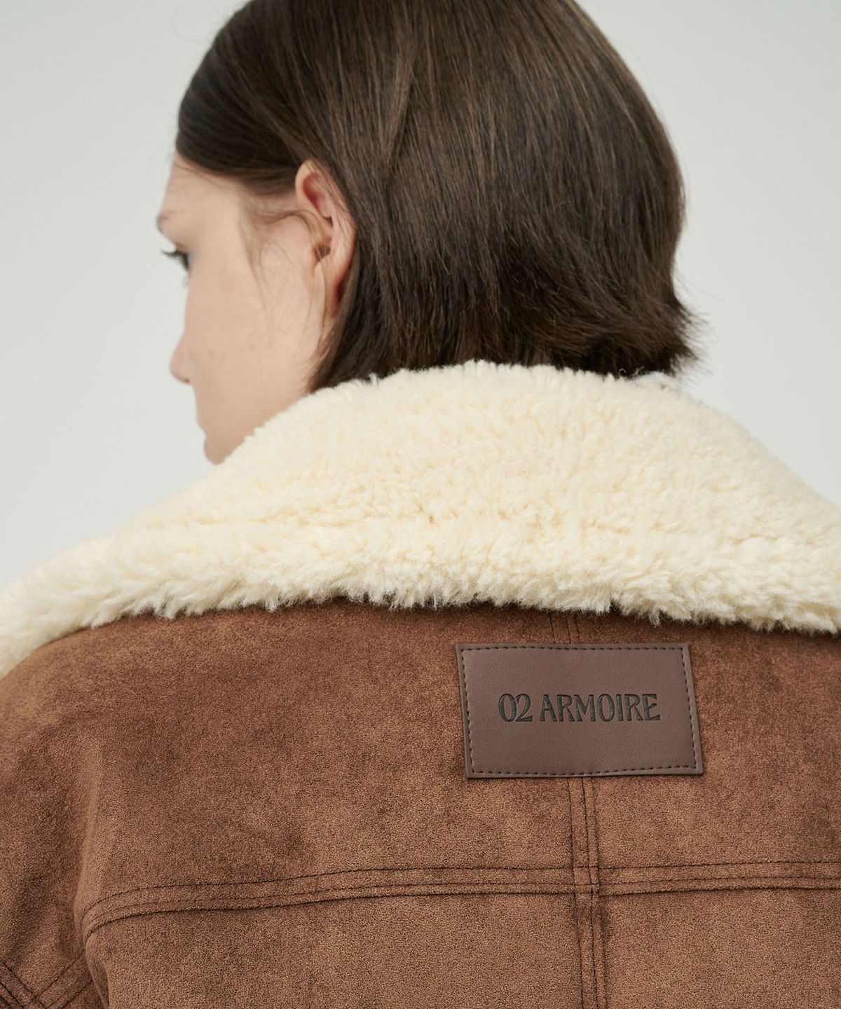 세컨드 아르무아(02ARMOIRE) Rachel Jacket _ Chocolate