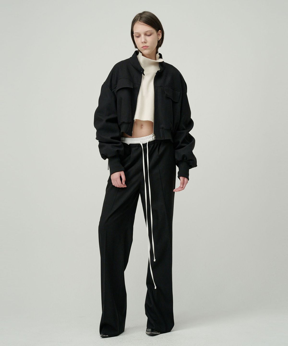 세컨드 아르무아(02ARMOIRE) Jamie Padded Jacket _ Black