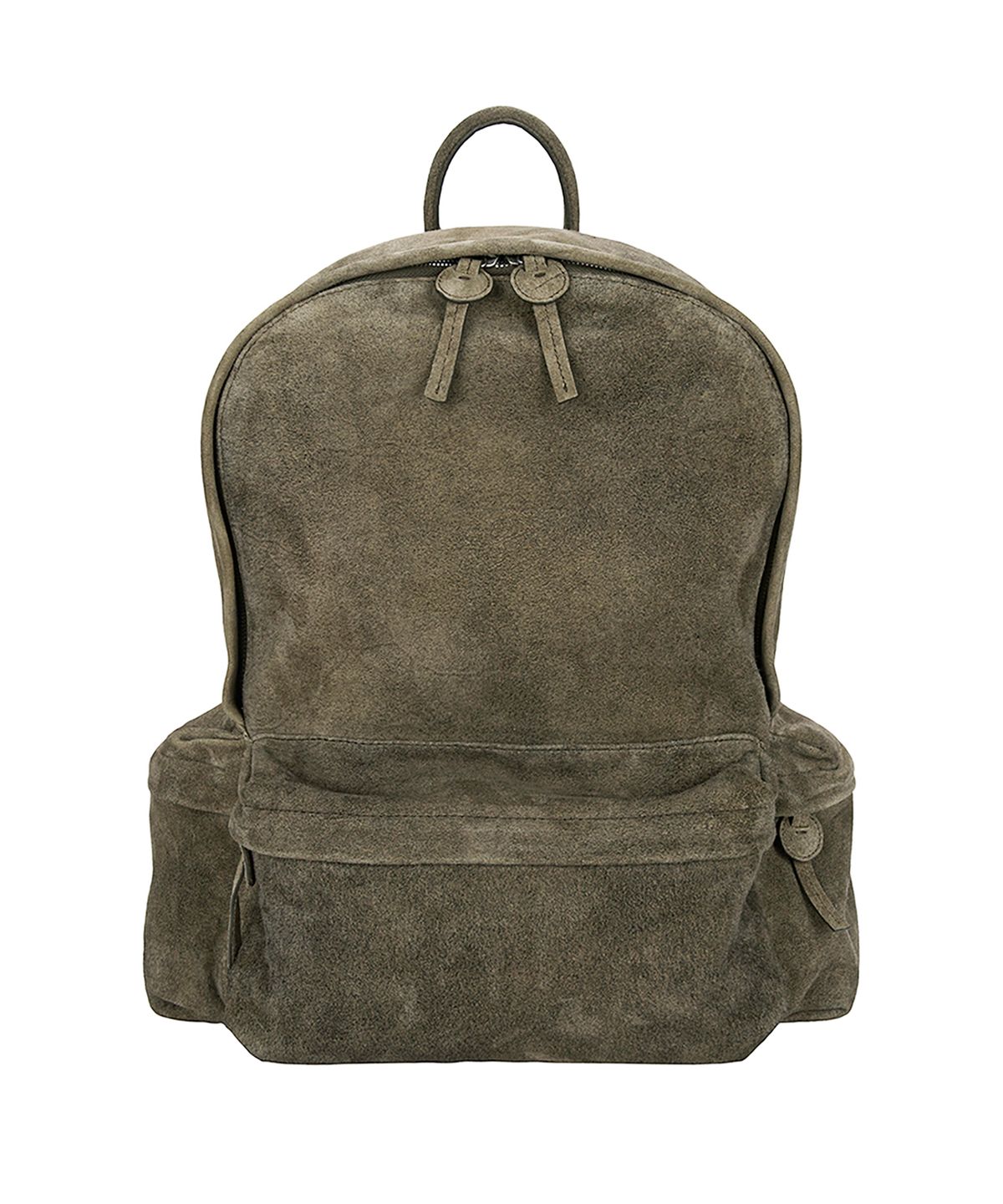 마지셔우드(MARGESHERWOOD) 3 POCKET BACKPACK_dusty beige suede