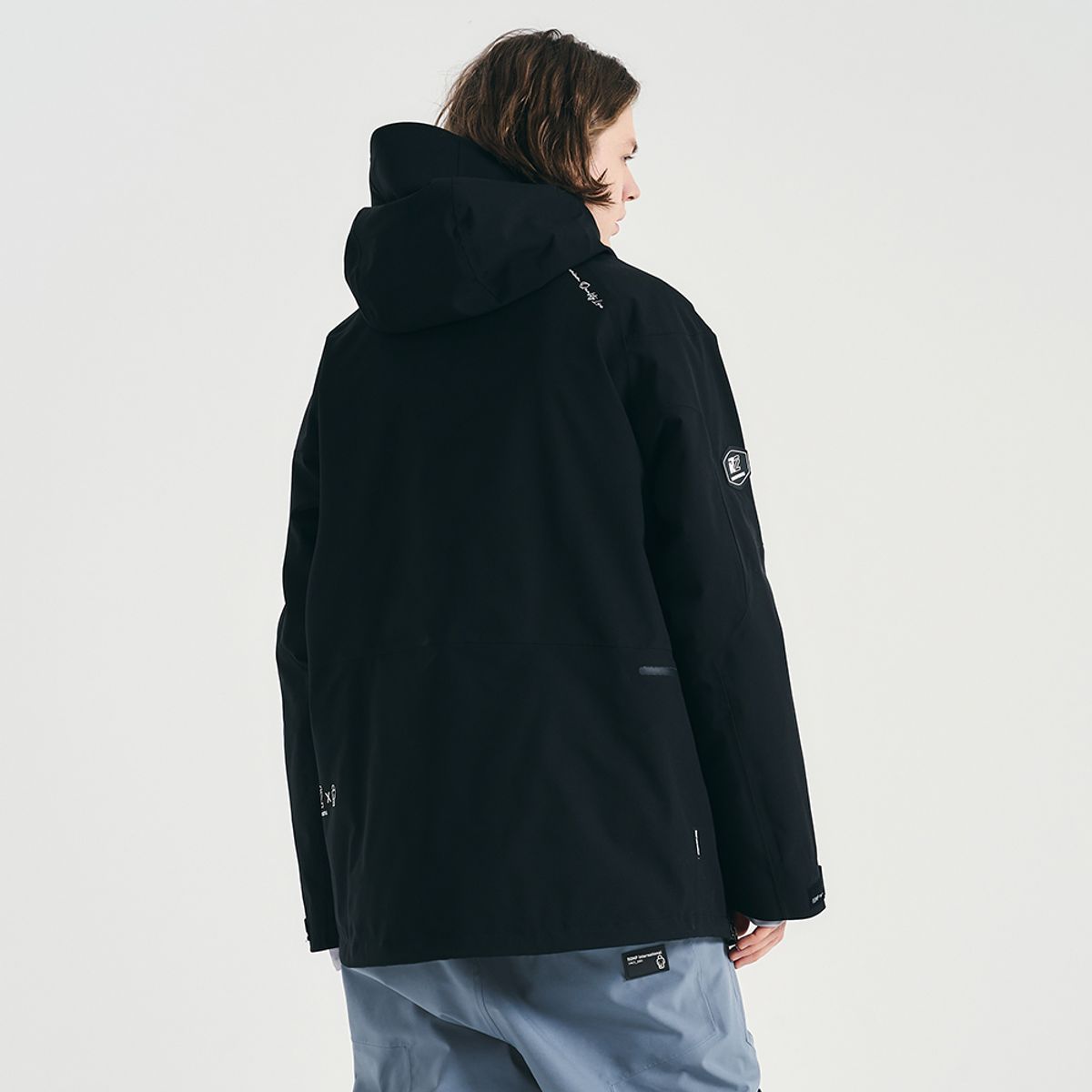 롬프(ROMP) TV R2 SIDE JACKET (BLACK)
