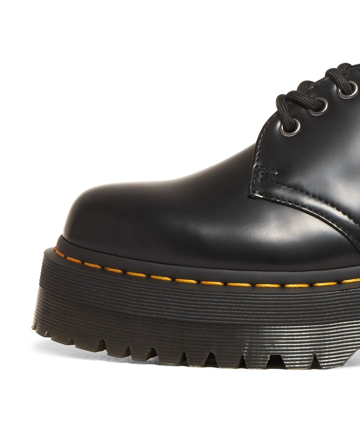닥터마틴(DR.MARTENS) 1461 쿼드 블랙 폴리시드 스무스 / 25567001