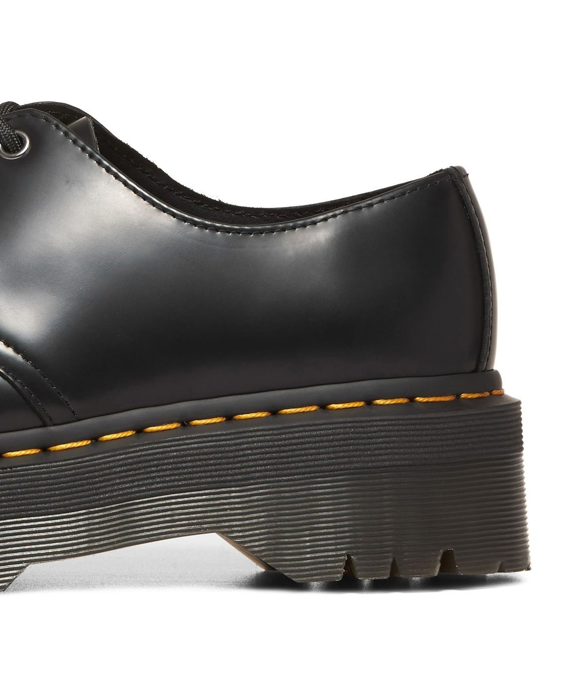닥터마틴(DR.MARTENS) 1461 쿼드 블랙 폴리시드 스무스 / 25567001