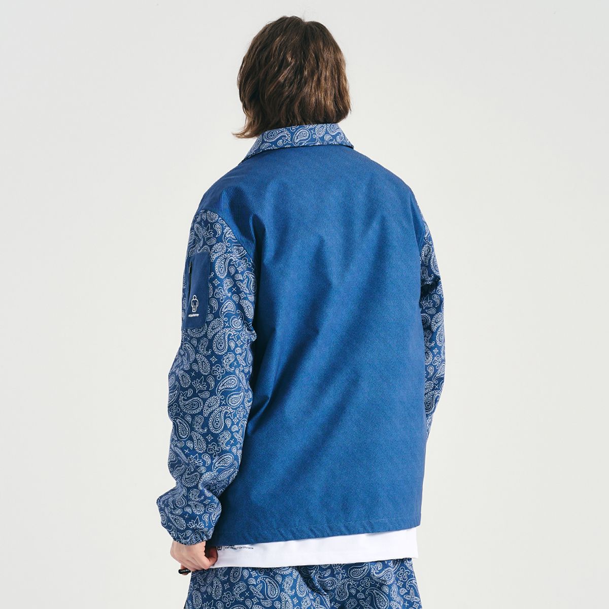 롬프(ROMP) TV COACH JACKET (PAISLEY)
