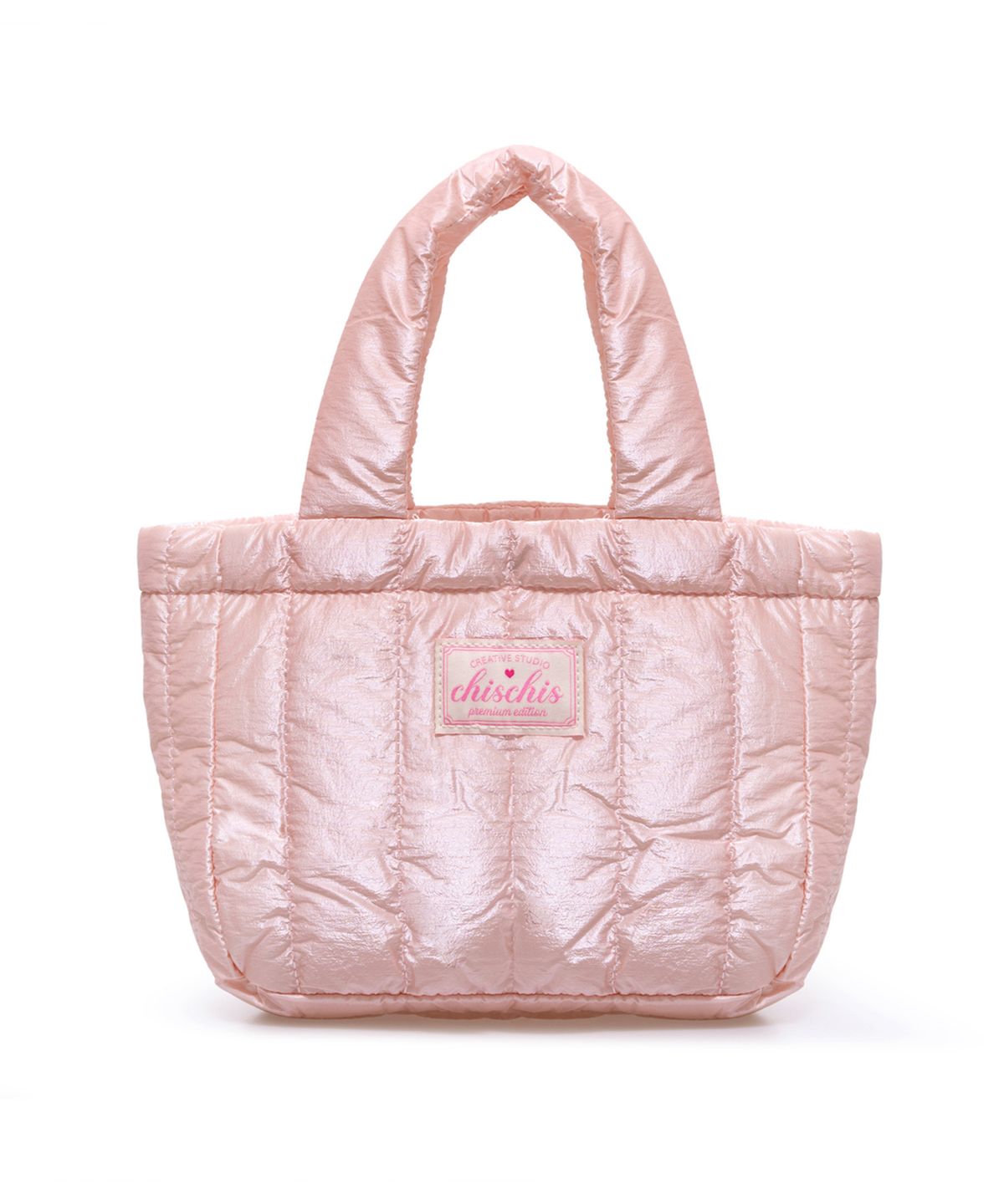 치스치스(CHISCHIS) CHISCHIS PADDING BAG - PINK