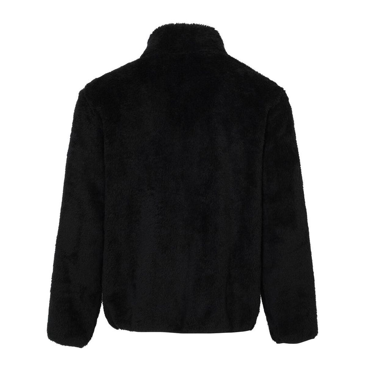 라임라잇 어패럴(LIMELIGHT APPAREL) 애슬릿 심플 로고 와펜 플리스 자켓 (블랙)