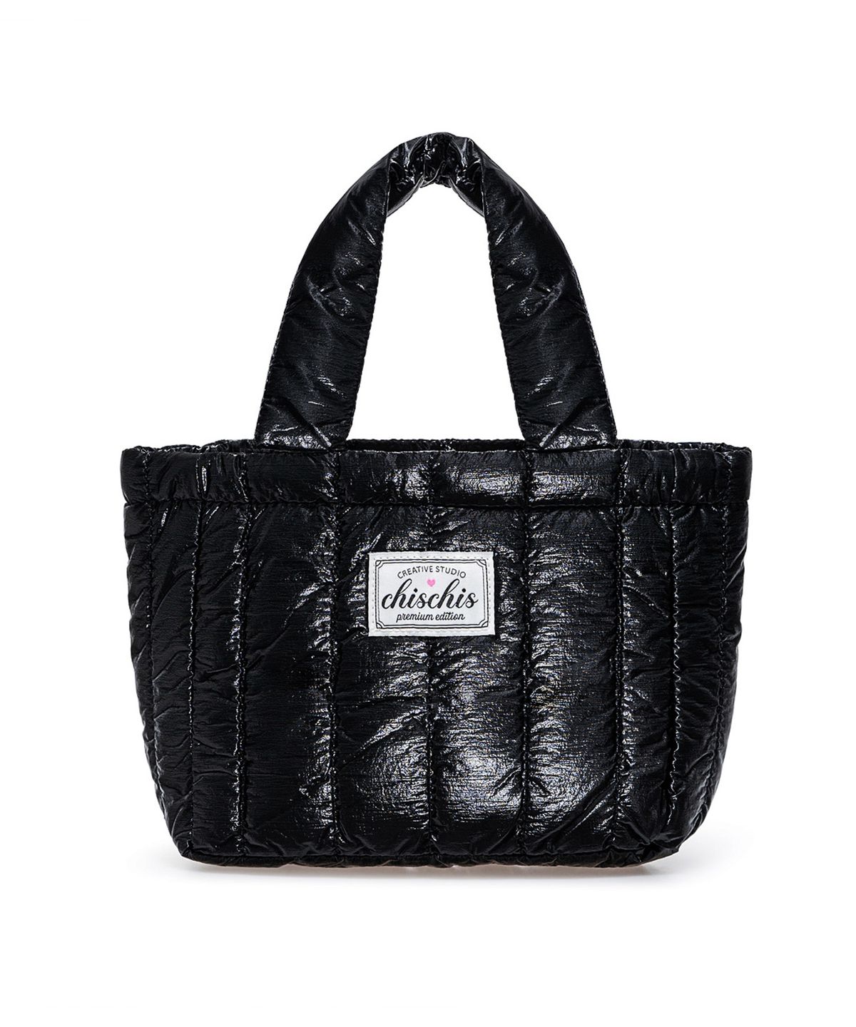 치스치스(CHISCHIS) CHISCHIS PADDING BAG - BLACK