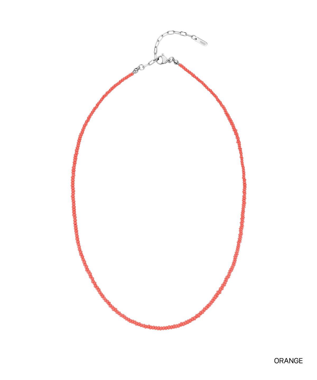 로맨티누어(ROMANTINUER) [1+1] Color Beads Necklace (8 colors)