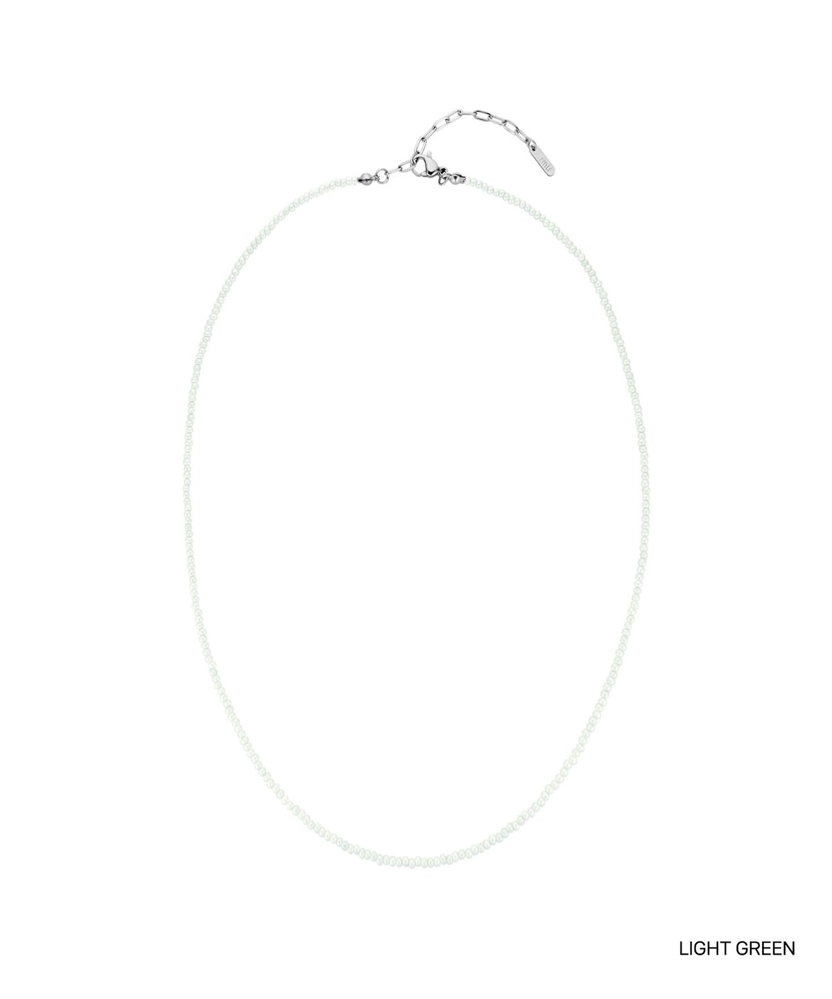 로맨티누어(ROMANTINUER) [1+1] Color Beads Necklace (8 colors)