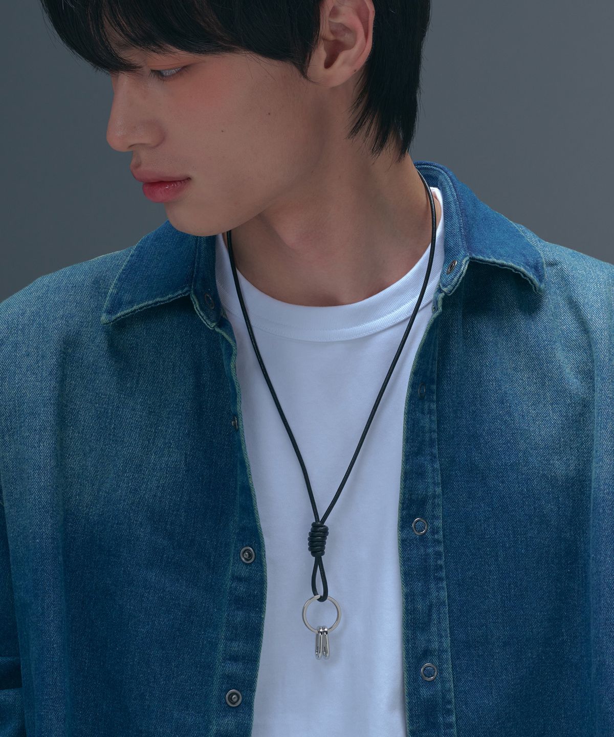 로맨티누어(ROMANTINUER) SN.193 Key Holder Necklace (4color)