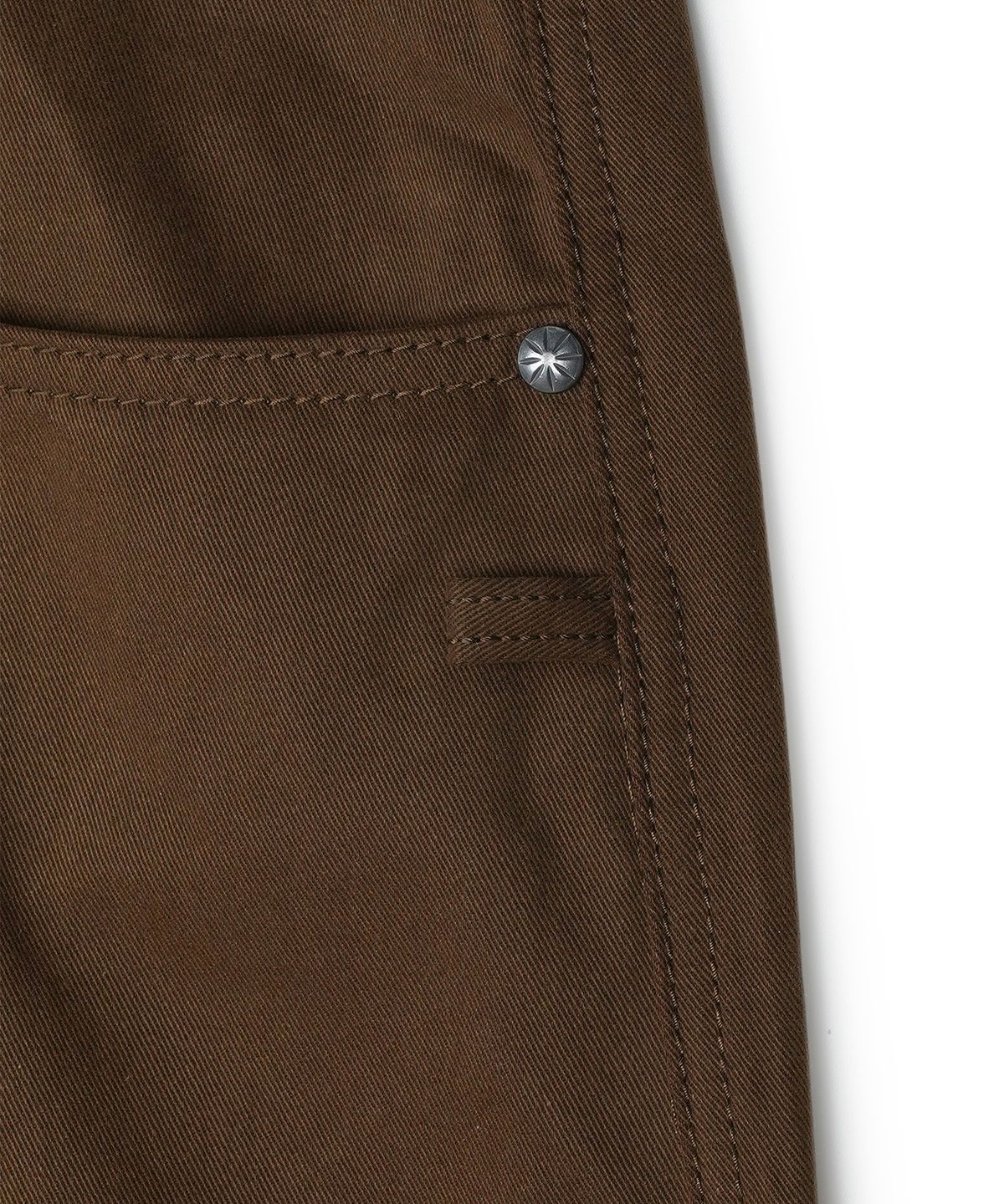 아이돈워너셀(IDWS) Andy Twill Balloon Cargo Pants Brown