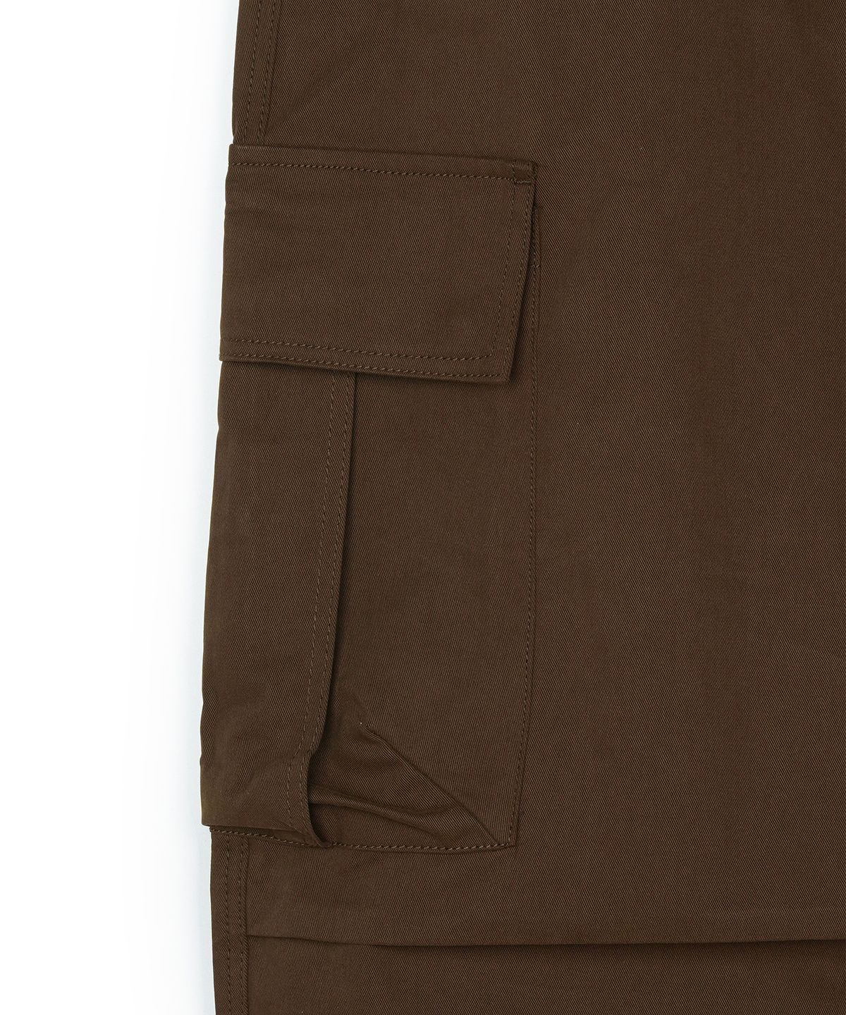 아이돈워너셀(IDWS) Andy Twill Balloon Cargo Pants Brown
