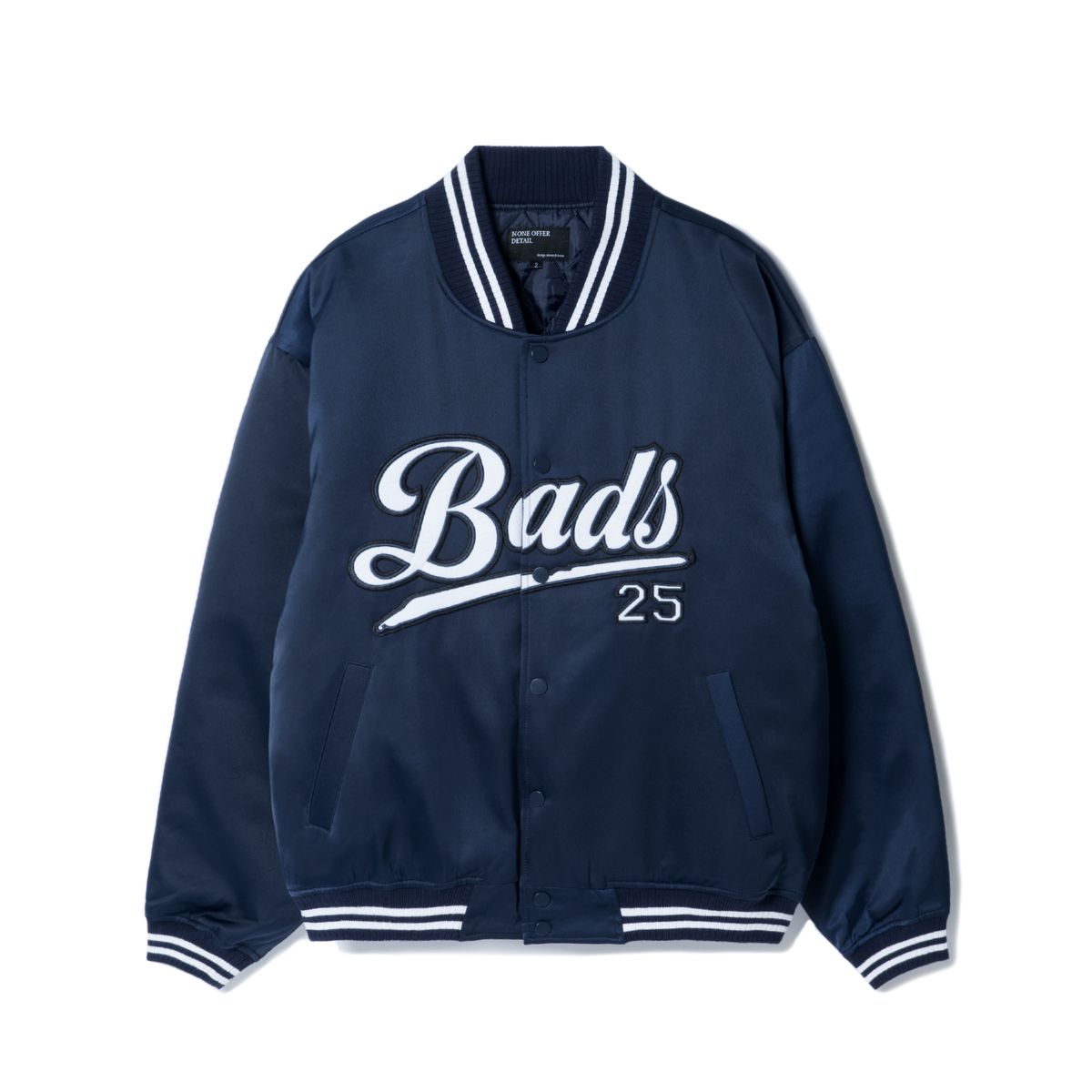 노드(NOD) Baseball team BADS Stadium jacket (Navy)