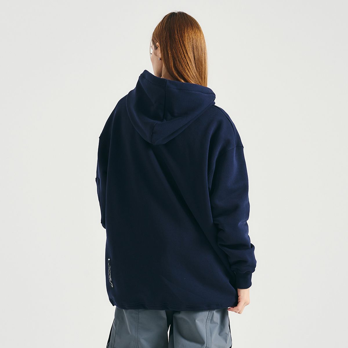 롬프(ROMP) TV STAR HOODIE (NAVY)
