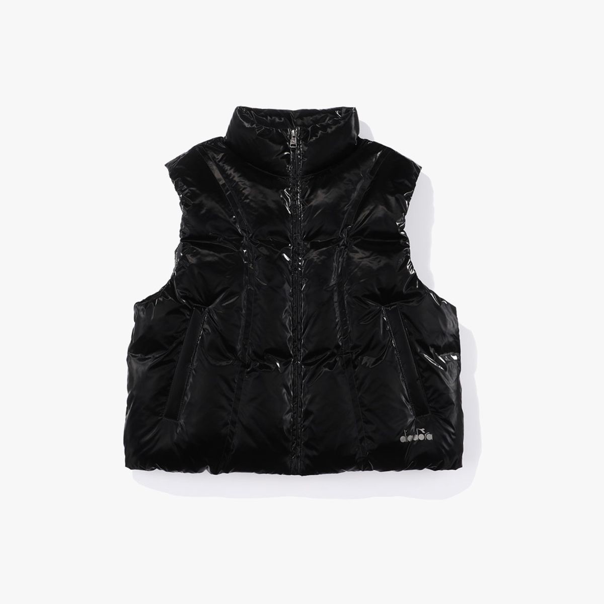 디아도라(diadora) 브라이트 덕다운 베스트 우먼 BLACK
