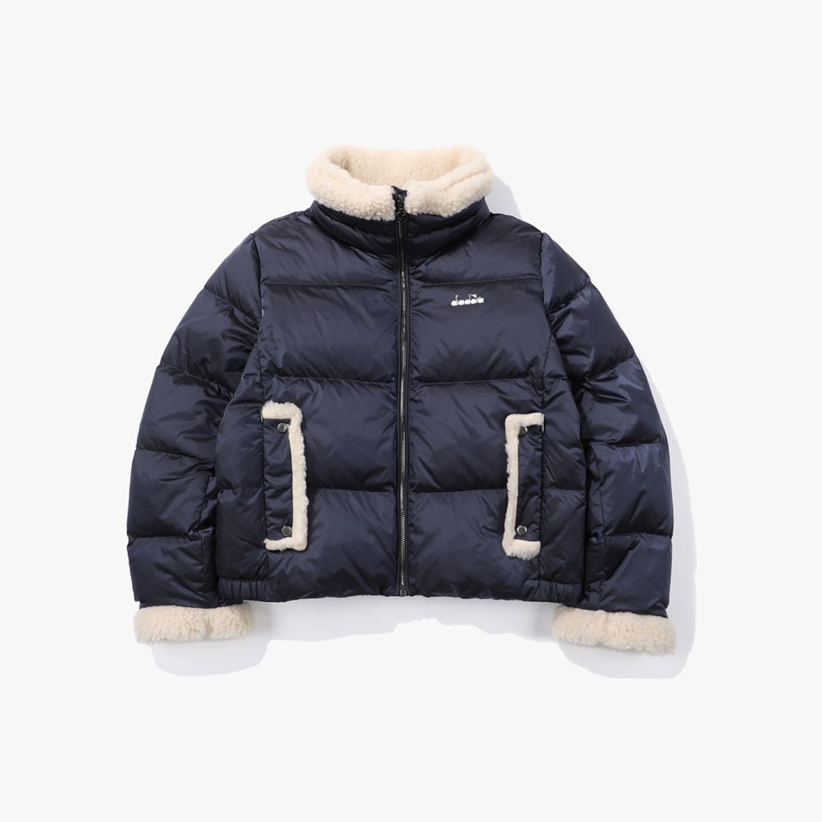디아도라(diadora) 트렌토 하이브리드 덕다운 자켓 우먼 NAVY