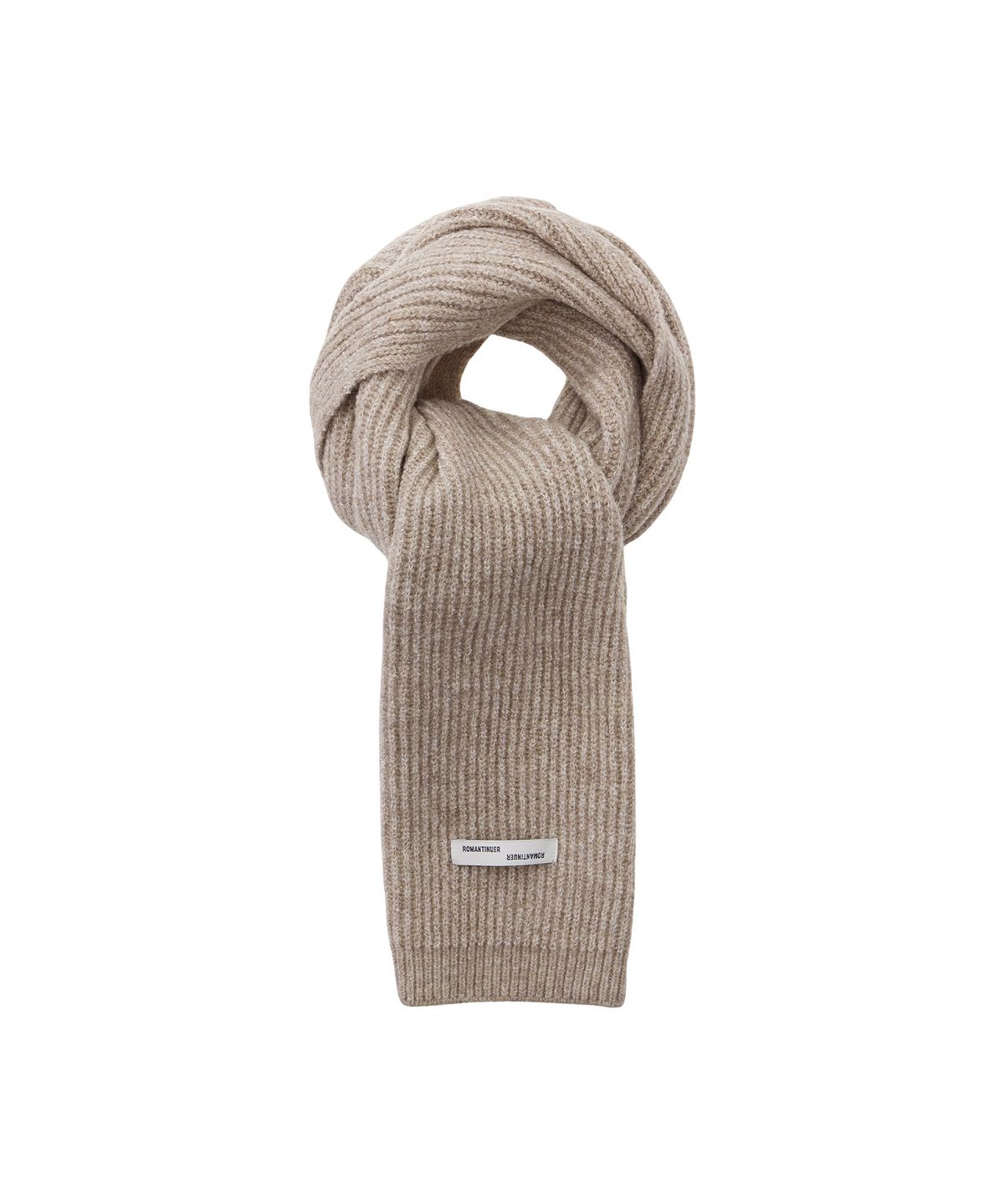 로맨티누어(ROMANTINUER) Classic Wool Touch Muffler (Oatmeal)