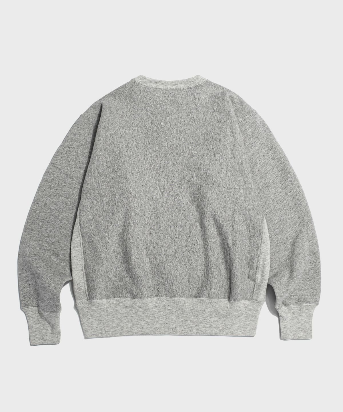 브론슨(BRONSON) USMA Reverse Weave Pullover Sweatshirt Grey