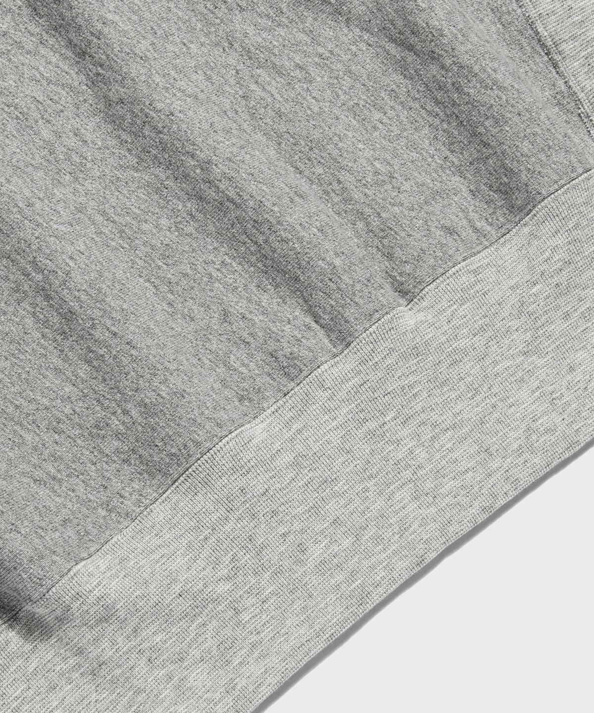 브론슨(BRONSON) USMA Reverse Weave Pullover Sweatshirt Grey