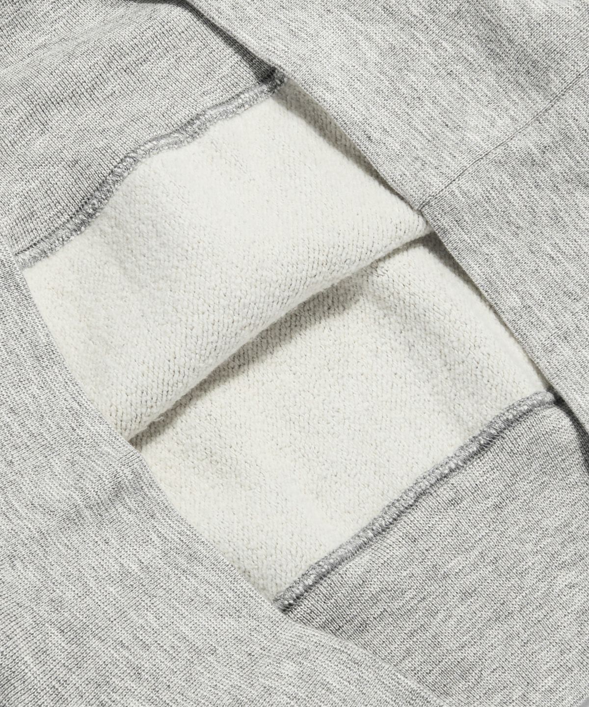 브론슨(BRONSON) USMA Reverse Weave Pullover Sweatshirt Grey