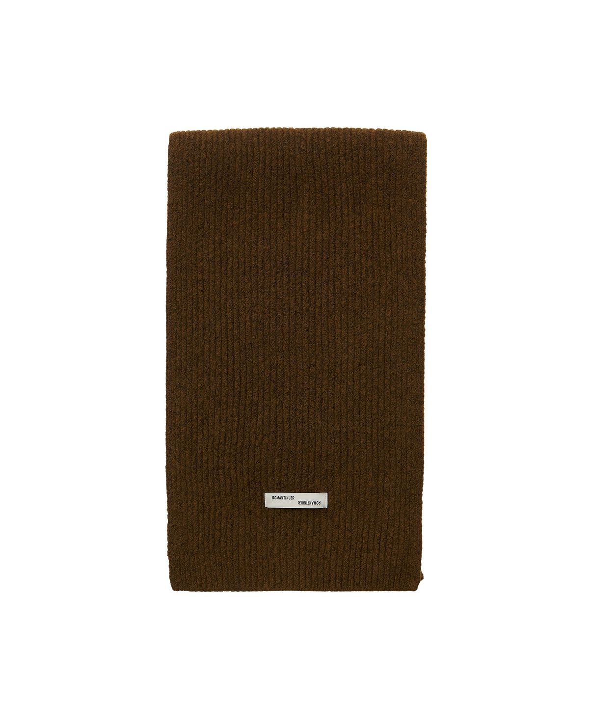 로맨티누어(ROMANTINUER) Classic Wool Touch Muffler (Brown)