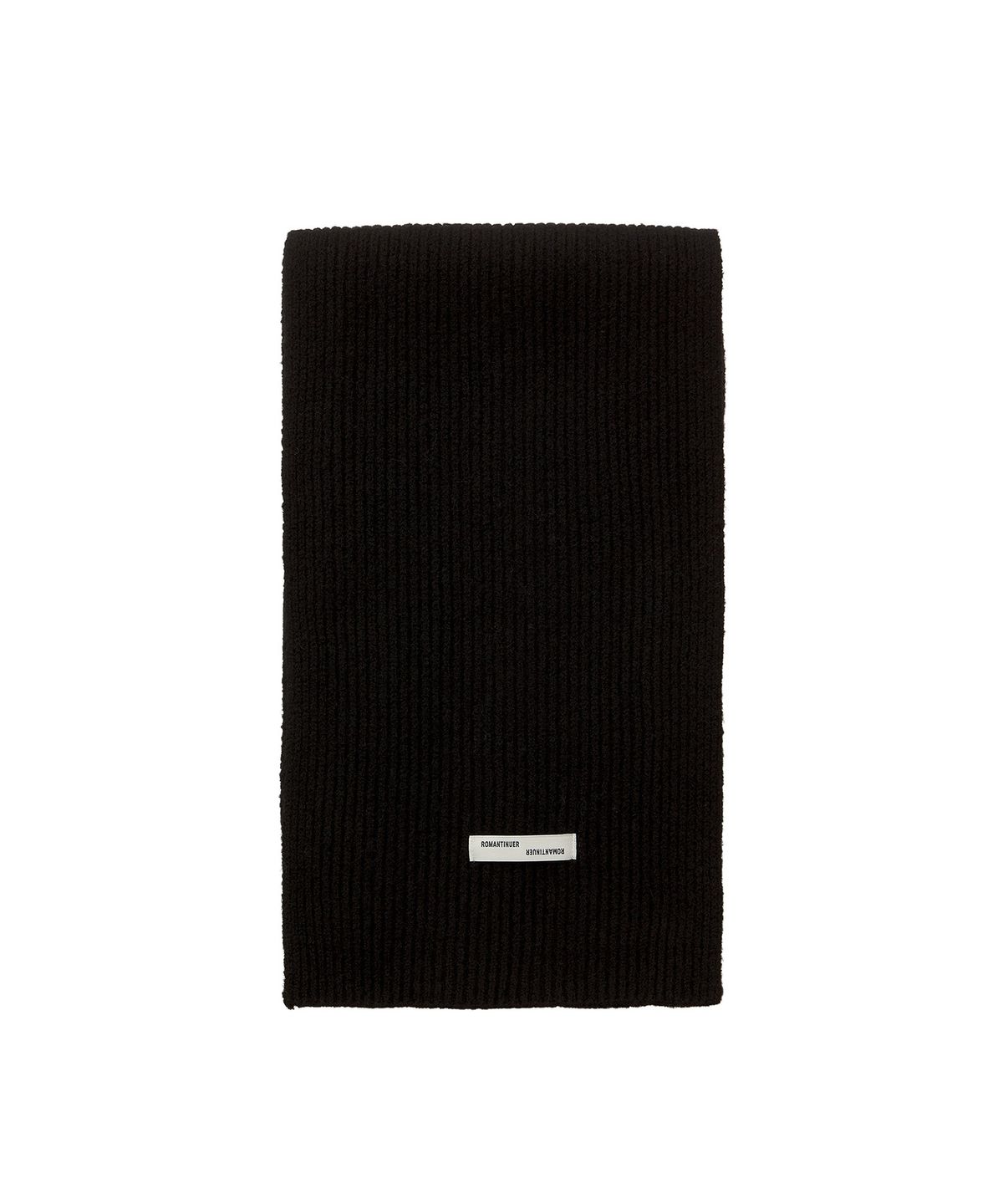 로맨티누어(ROMANTINUER) Classic Wool Touch Muffler (Black)