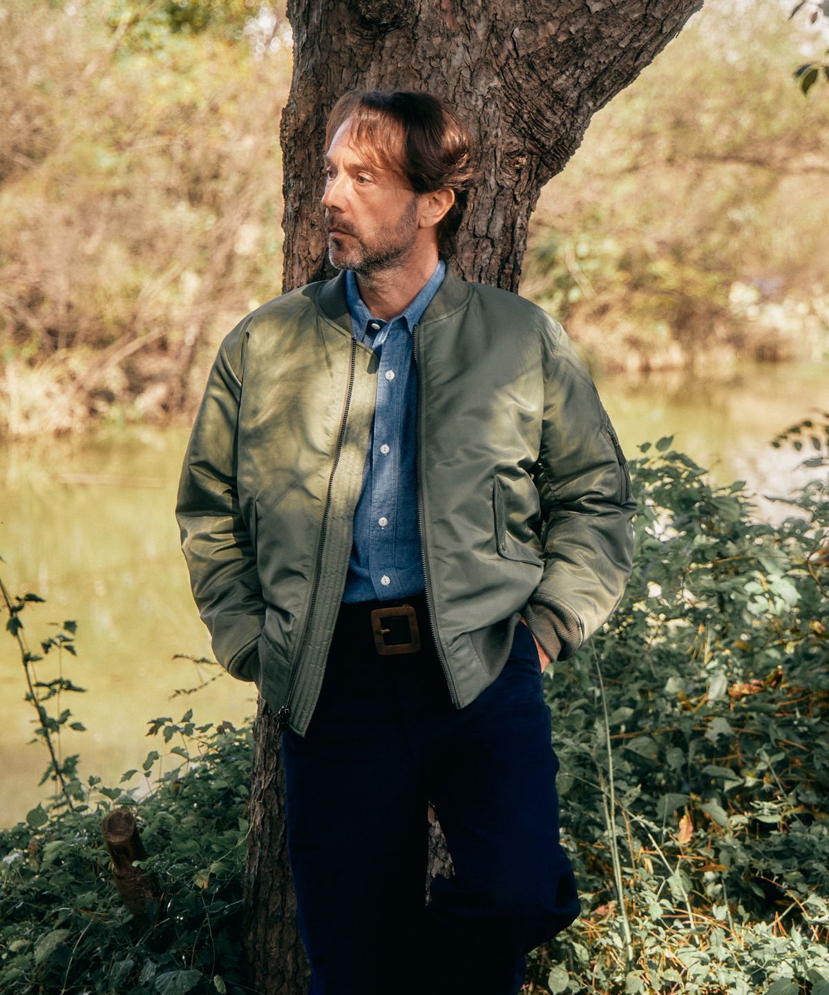 브론슨(BRONSON) MA-1 Flight Jacket 1970s Model KR ver. Olive