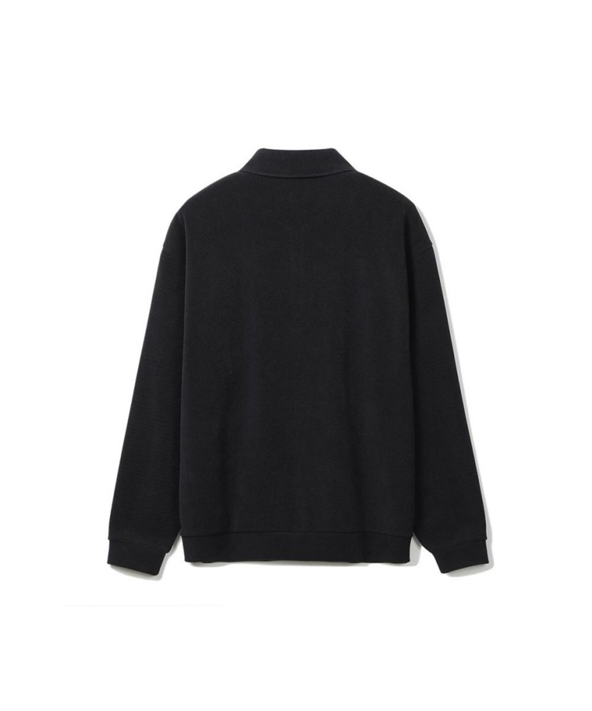 노티그(NOTIG) 폴리혼방 하프집업 카라 티셔츠 그레이_OKA3T1TL101G1