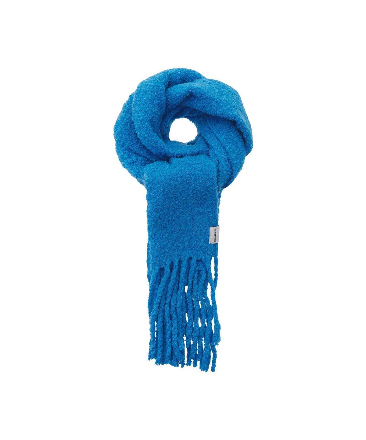 로맨티누어(ROMANTINUER) Soft Wool Muffler (Blue)