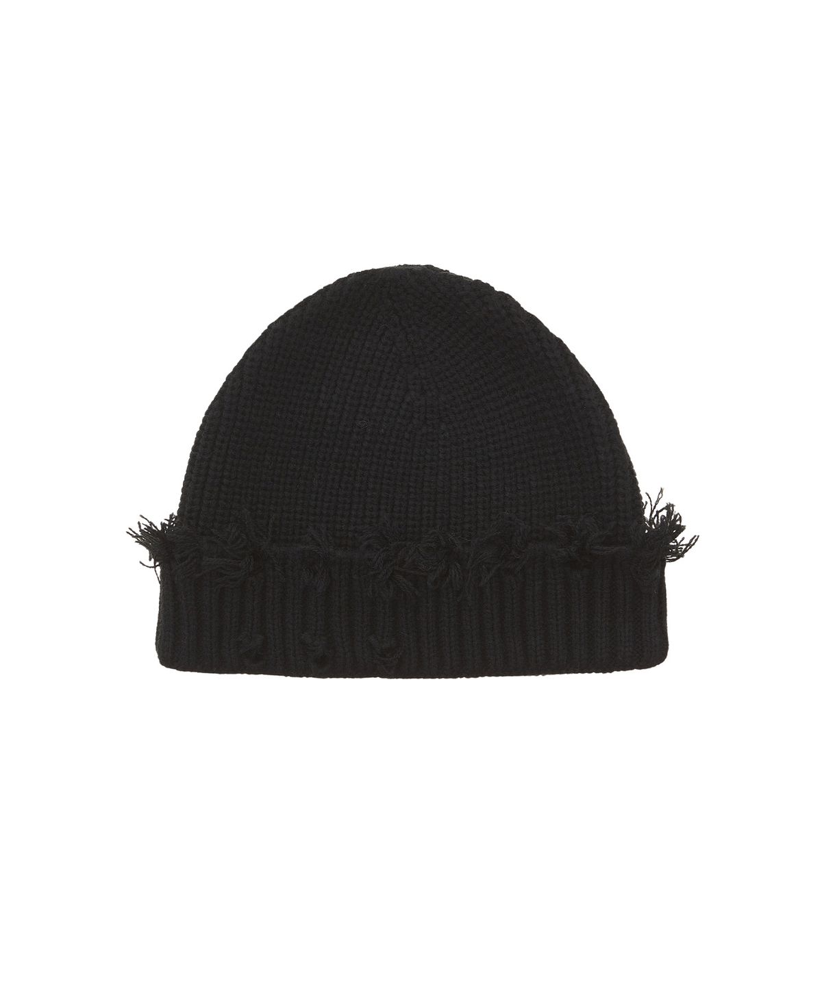 로맨티누어(ROMANTINUER) Flutter Short Beanie (Black)
