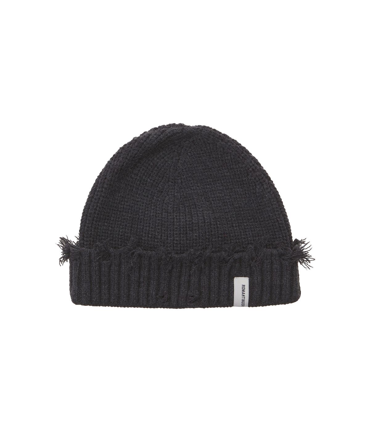 로맨티누어(ROMANTINUER) Flutter Short Beanie (Gray)