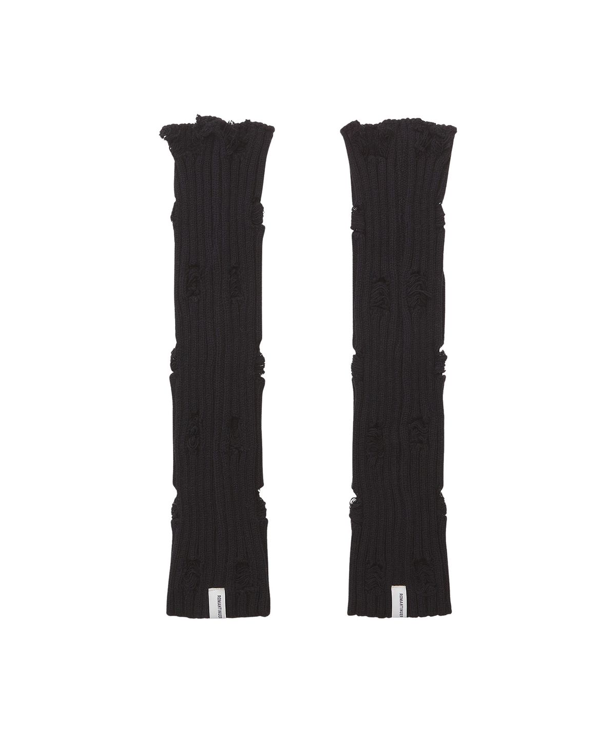 로맨티누어(ROMANTINUER) Vintage Arm Leg Warmer (Black)