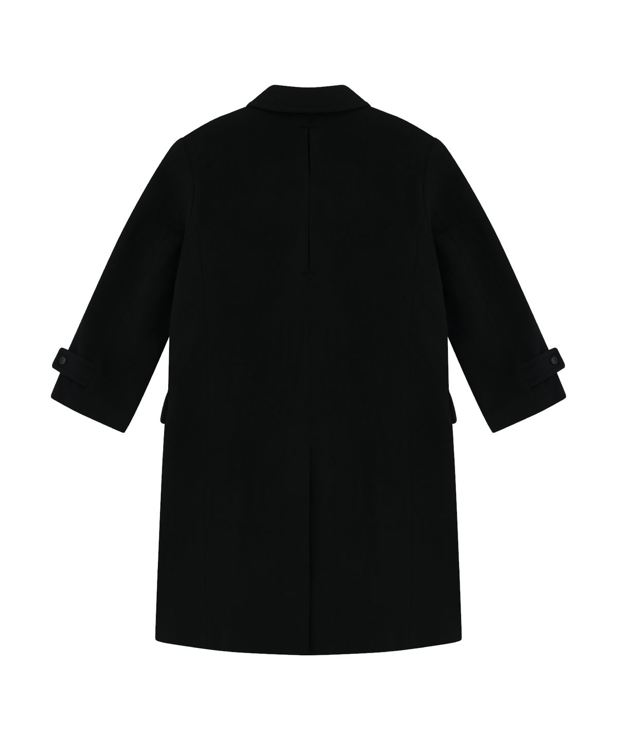 홍우성(HONGWOOSUNG) OVERSIZED TAILORED WOOL LONG COAT_BLACK