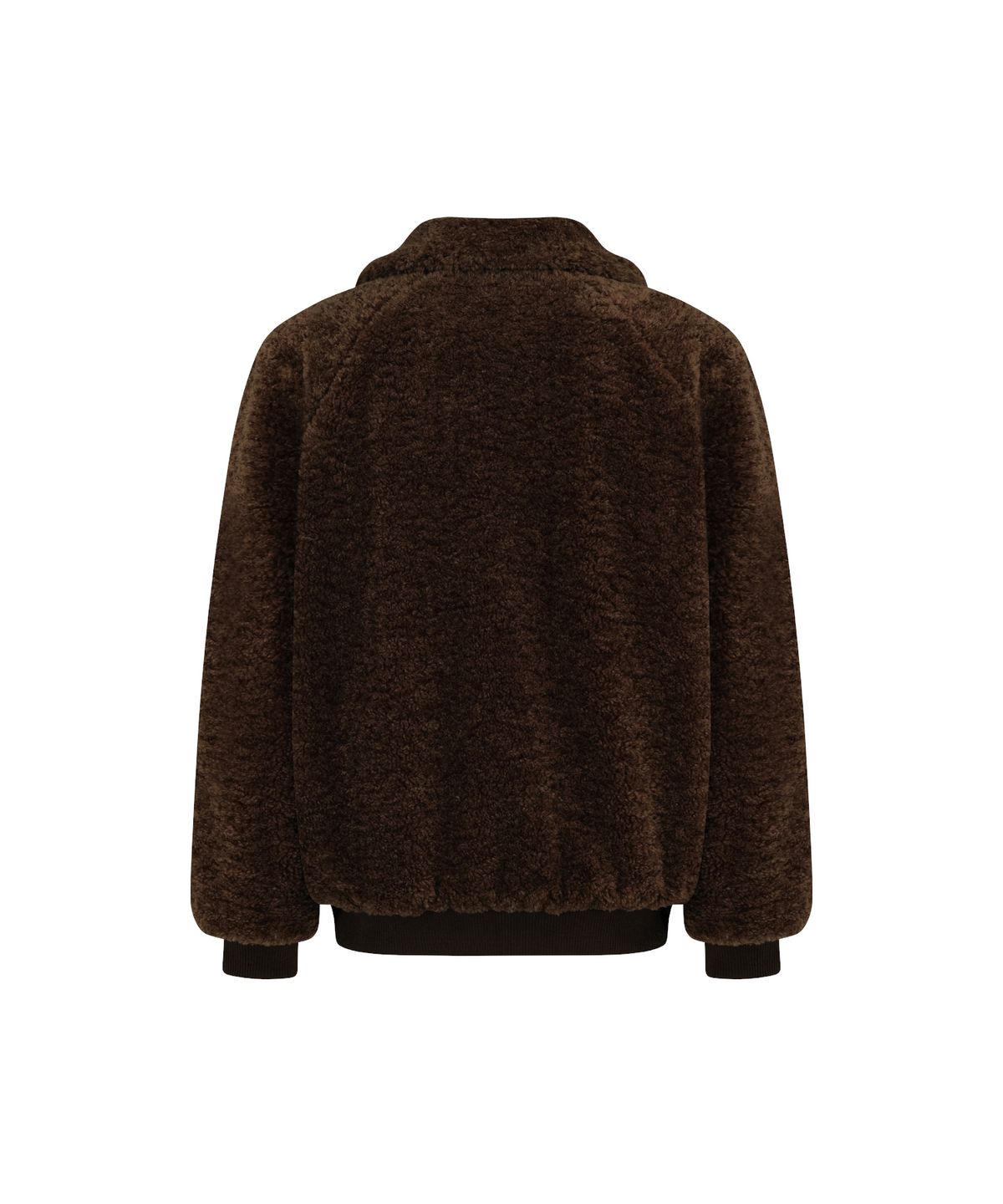 홍우성(HONGWOOSUNG) OVERSIZED 2WAY SHORT FUR JACKET_BROWN
