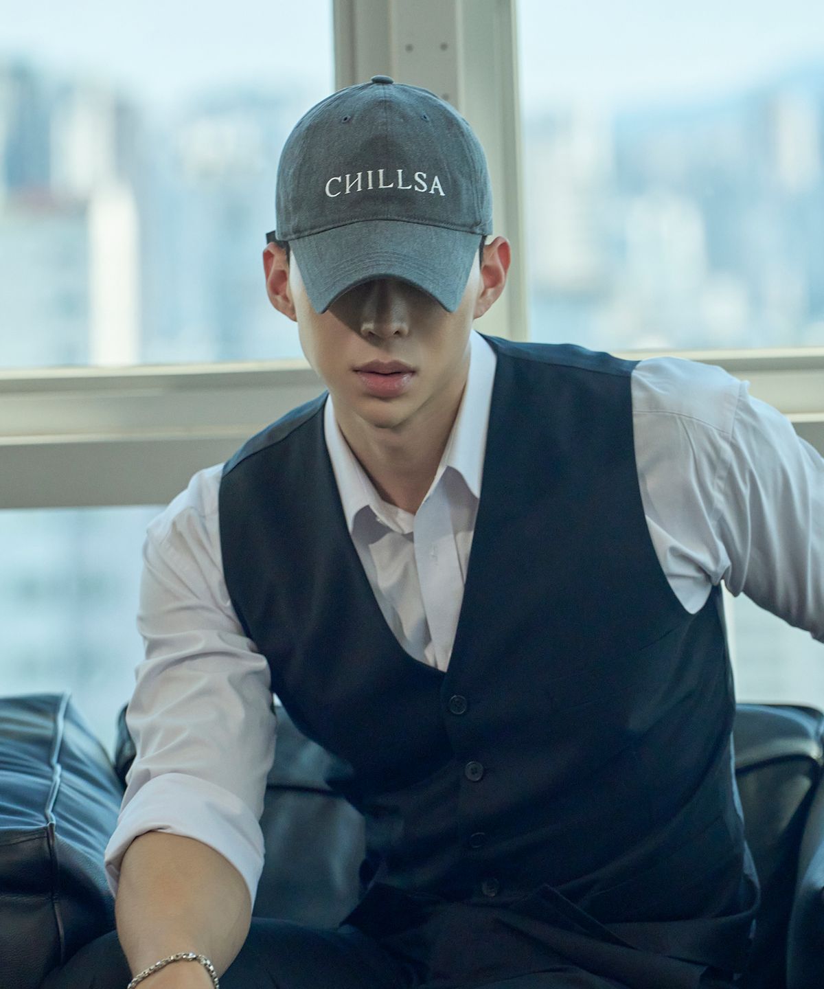 칠사(CHILLSA) PM Ball Cap_Gray