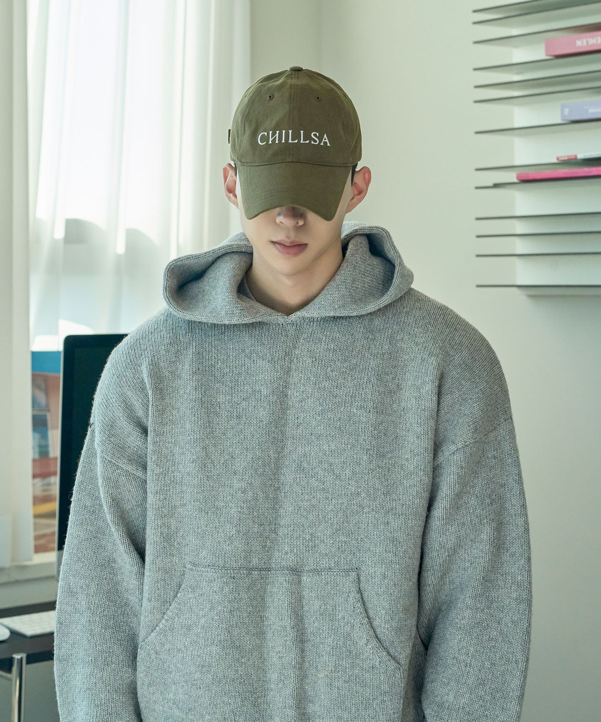 칠사(CHILLSA) PM Ball Cap_Khaki