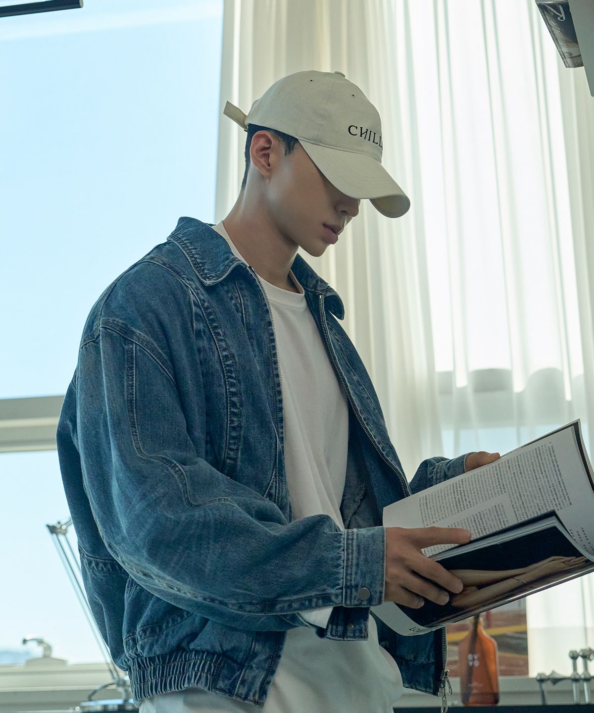 칠사(CHILLSA) PM Ball Cap_Cream