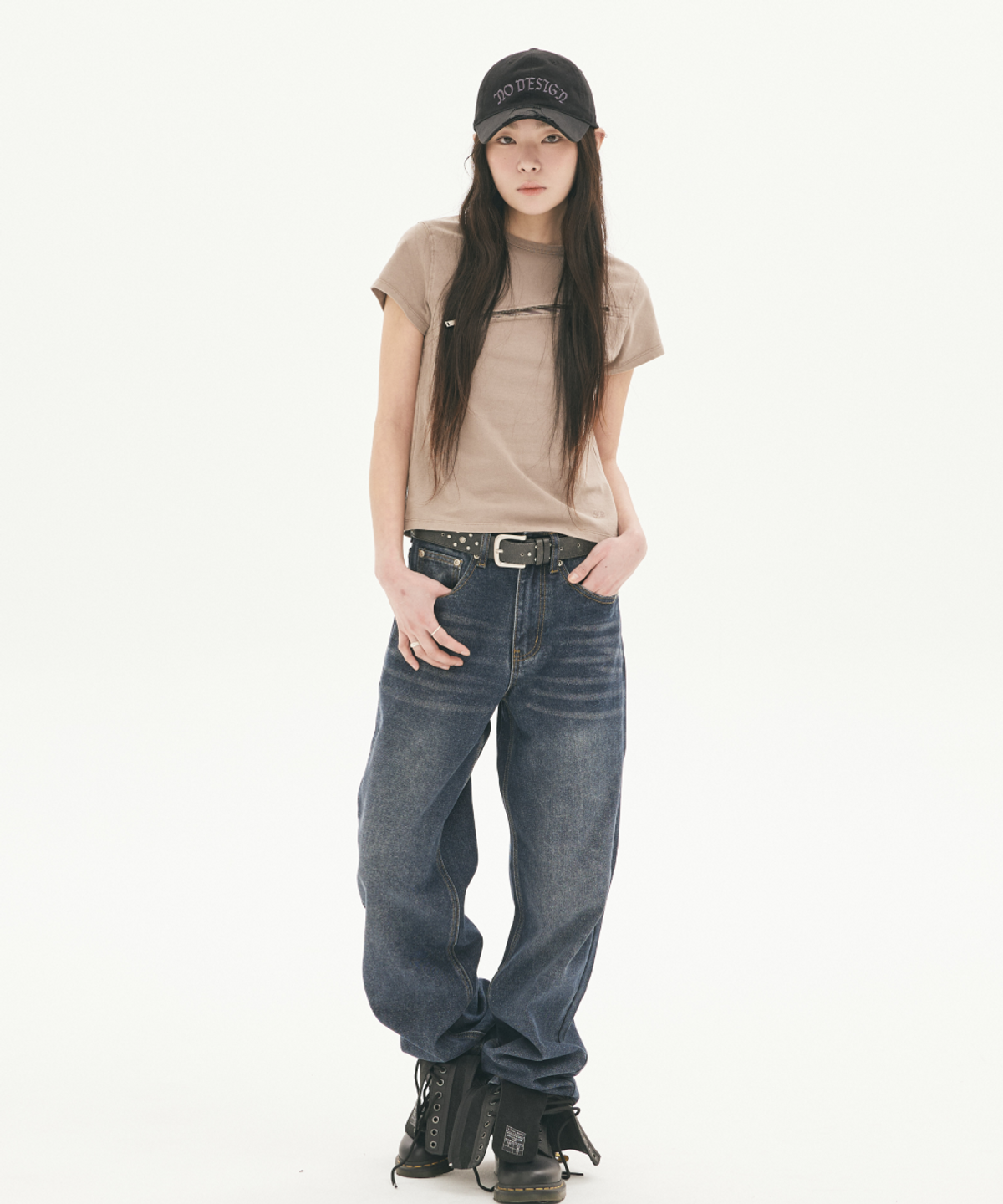 칠사(CHILLSA) Rebel Ball Cap_Pigment Black