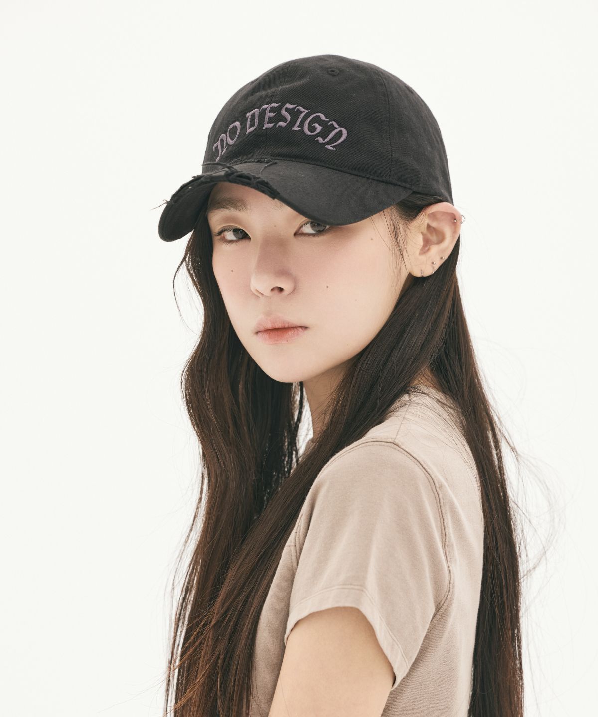 칠사(CHILLSA) Rebel Ball Cap_Pigment Black