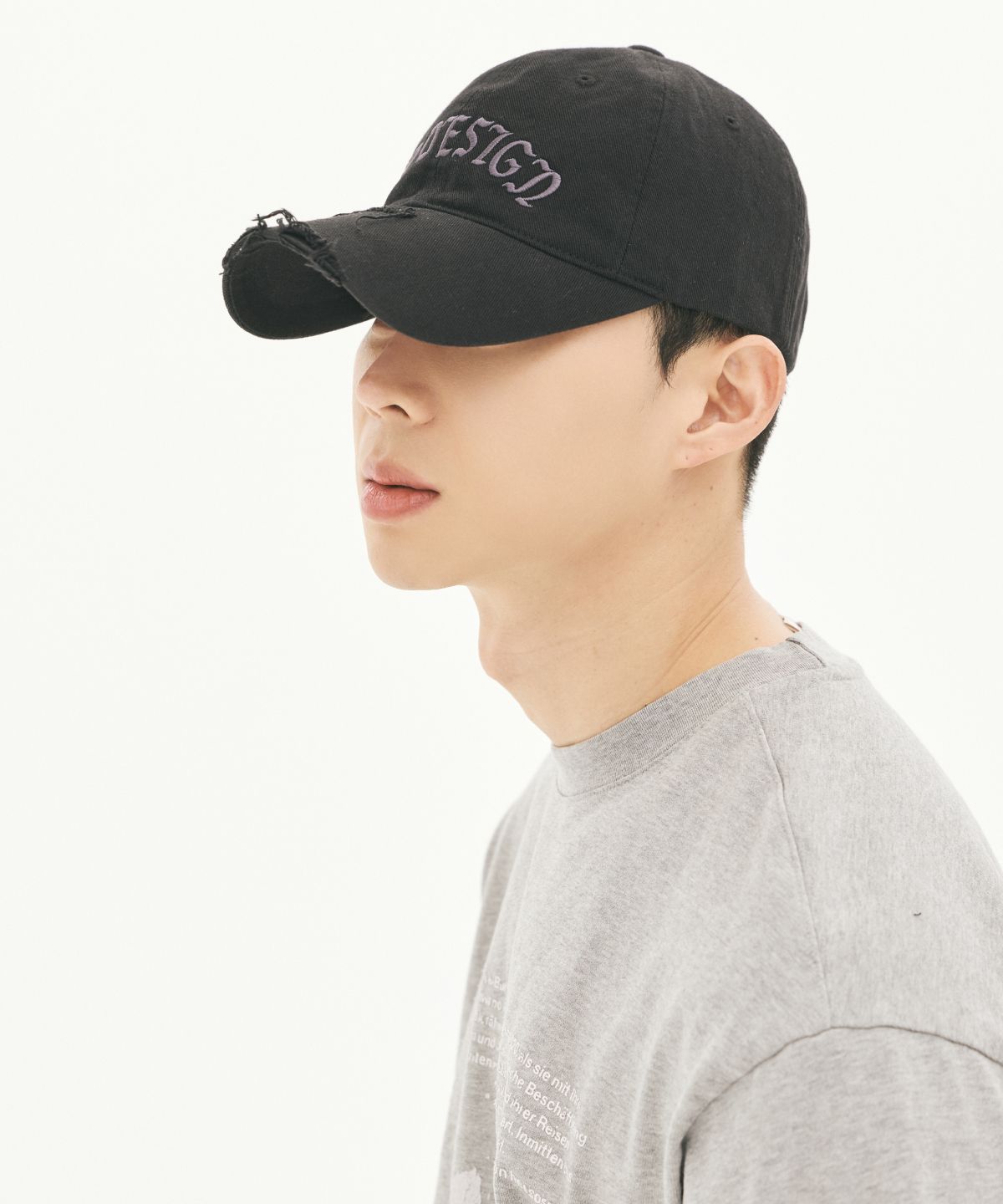 칠사(CHILLSA) Rebel Ball Cap_Pigment Black