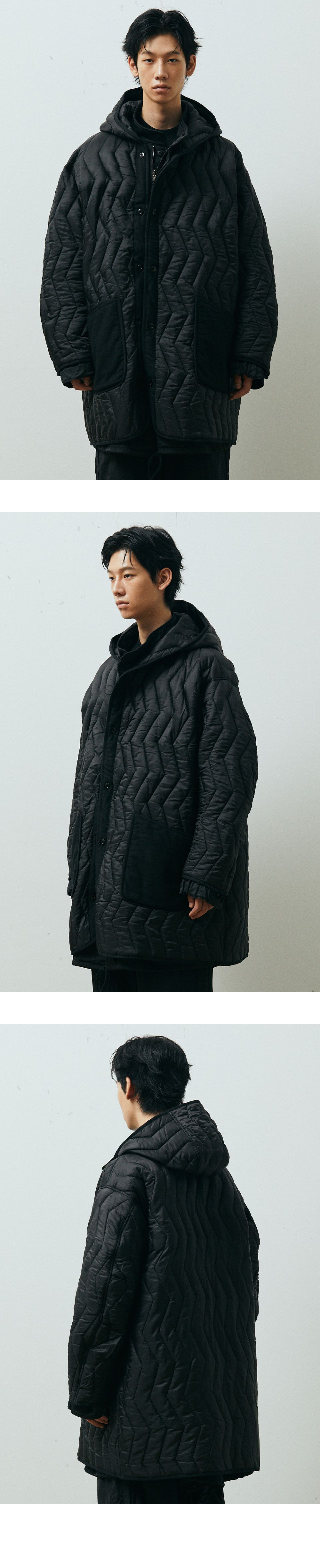 MUSINSA公式 | PUBLICFIGURE ウォッシュドナイロンEM65フィッシュ