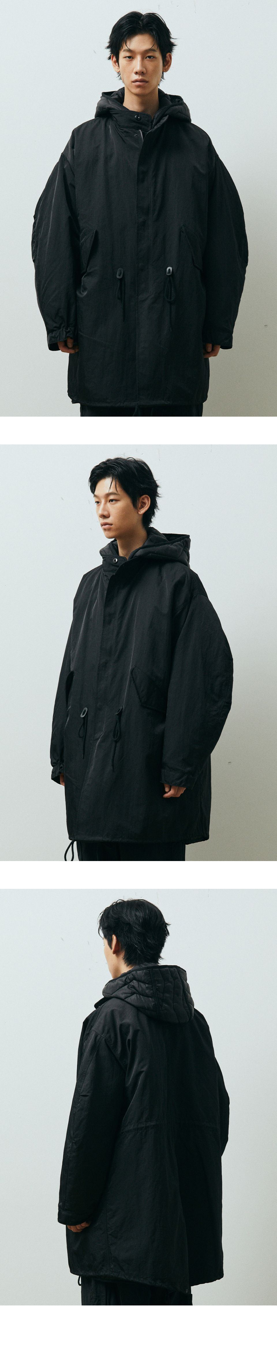 MUSINSA公式 | PUBLICFIGURE ウォッシュドナイロンEM65フィッシュ