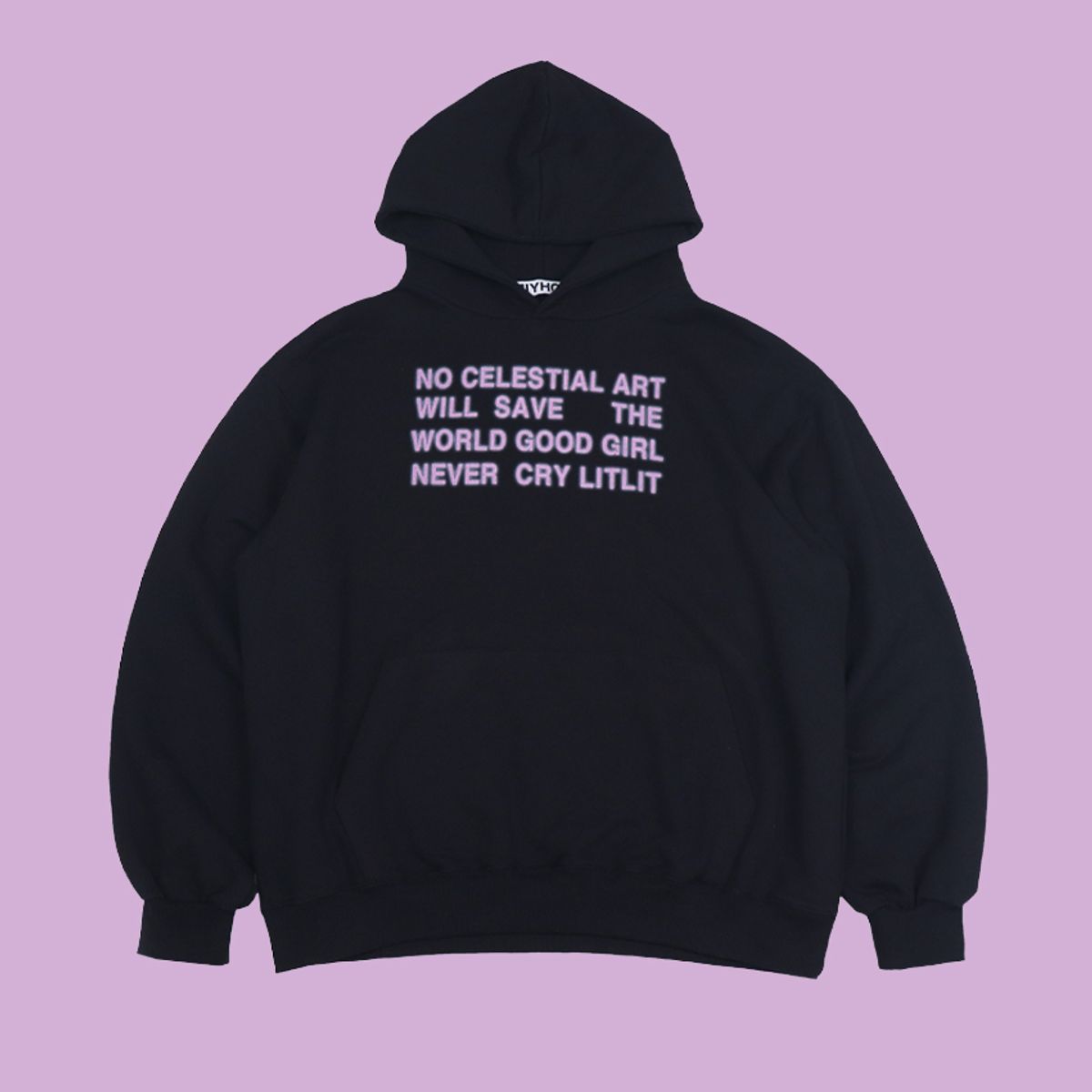 미와이후(MIYHOO) LIT HOODIE BLACK