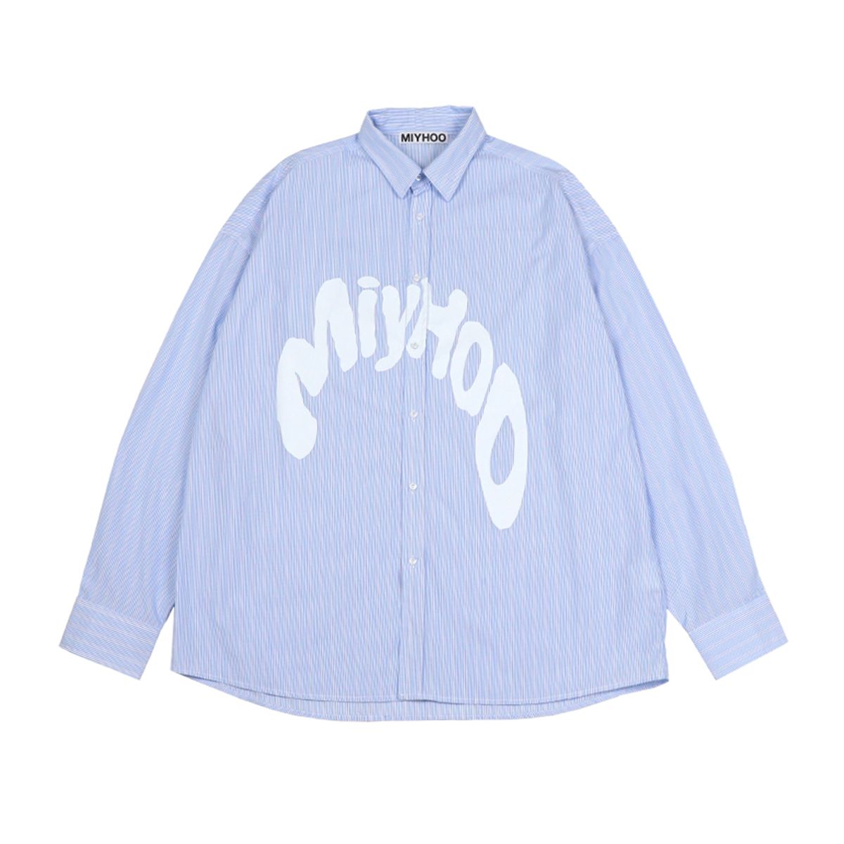 미와이후(MIYHOO) STRIPE SHIRTS SKYBLUE