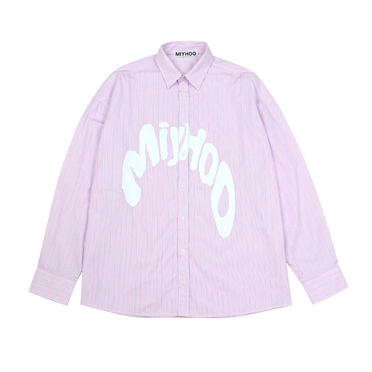 미와이후(MIYHOO) STRIPE SHIRTS PINK