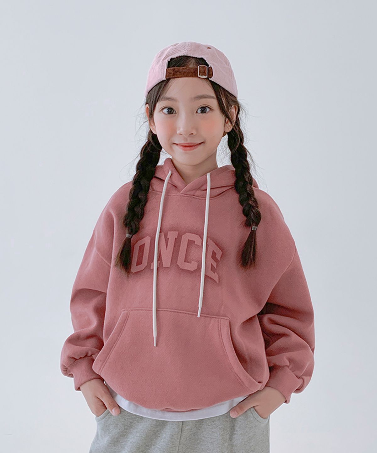 베리클로젯(BERRYCLOSET) [기모] 원스 스프레이 후드티