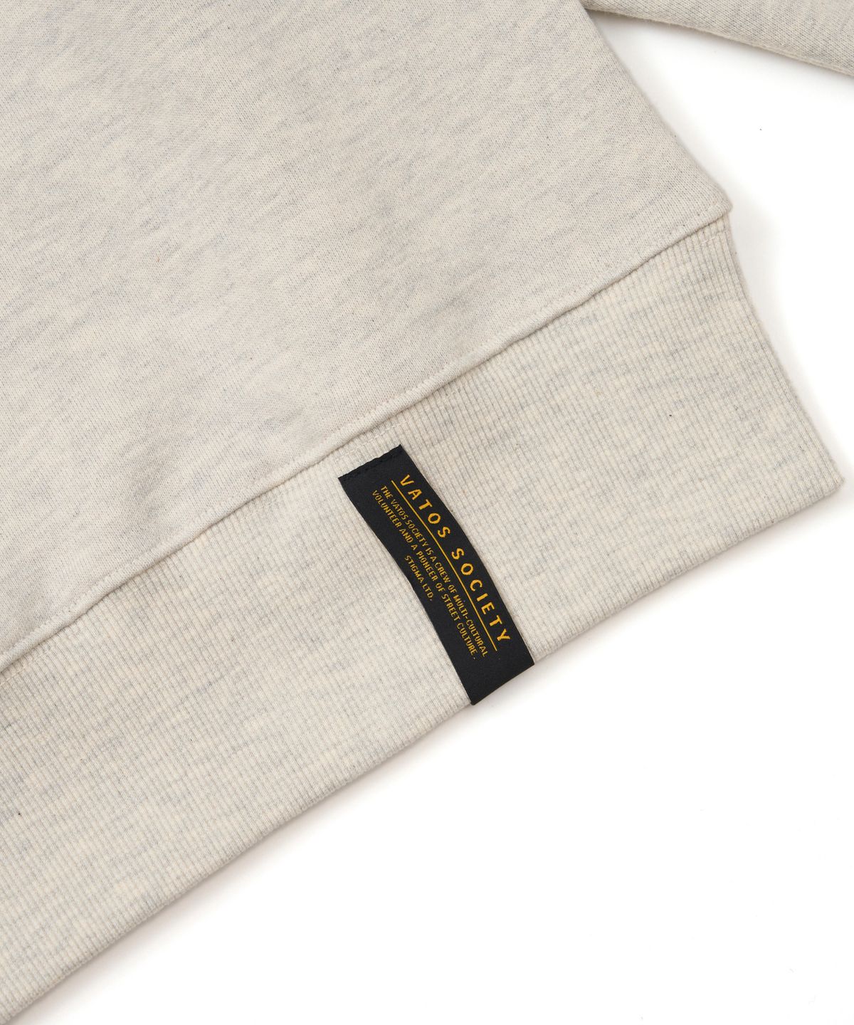 스티그마(STIGMA) Jesus Oversized Crewneck Oatmeal Melange