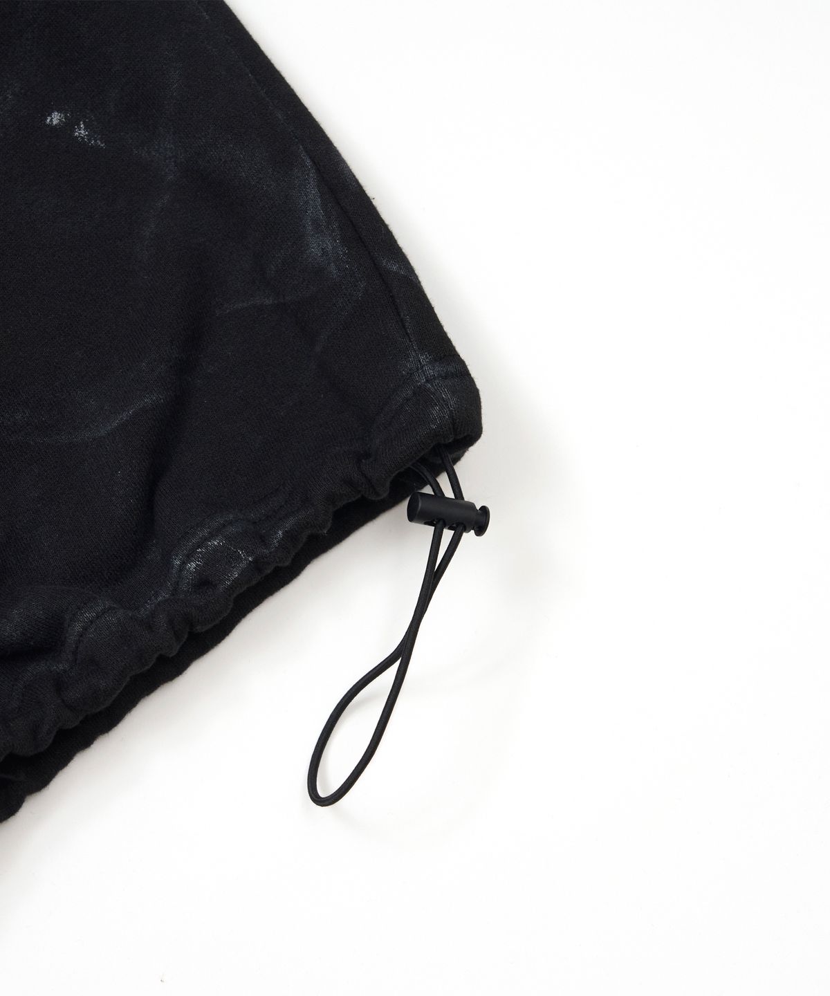 스티그마(STIGMA) Dirty Washed Wide Jogger Pants Black